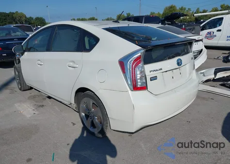 2013 Toyota Prius Three Se из США, поврежденный, VIN JTDKN3DUXD1638460